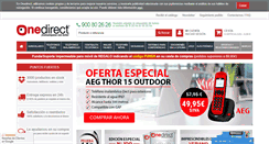 Desktop Screenshot of onedirect.es