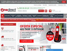 Tablet Screenshot of onedirect.es